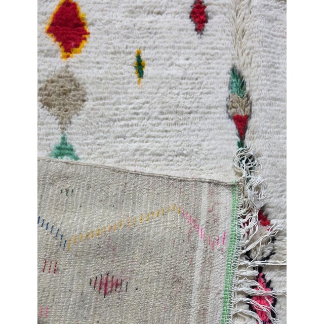 Moroccan Azilal Wool Rug - 9.5 X 6.3 Ft For Sale In Cleveland - Image 6 of 8
