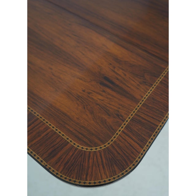 Baker Stately Homes Irish Regency Sofa Table For Sale In Philadelphia - Image 6 of 18