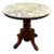 Round Marble Pedestal Table For Sale