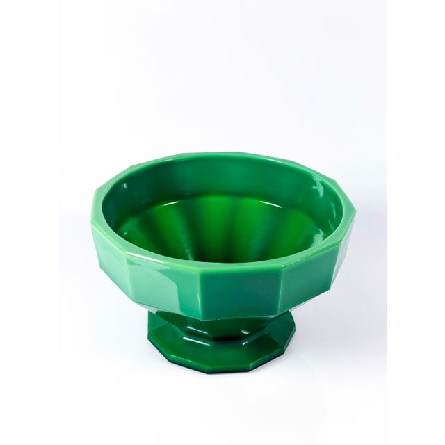 Art Deco Bowl in Pressed Glass by Georges Davidson, 1930s For Sale - Image 3 of 6