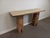 Brutalist Fir Console Table, 1980s For Sale - Image 9 of 18