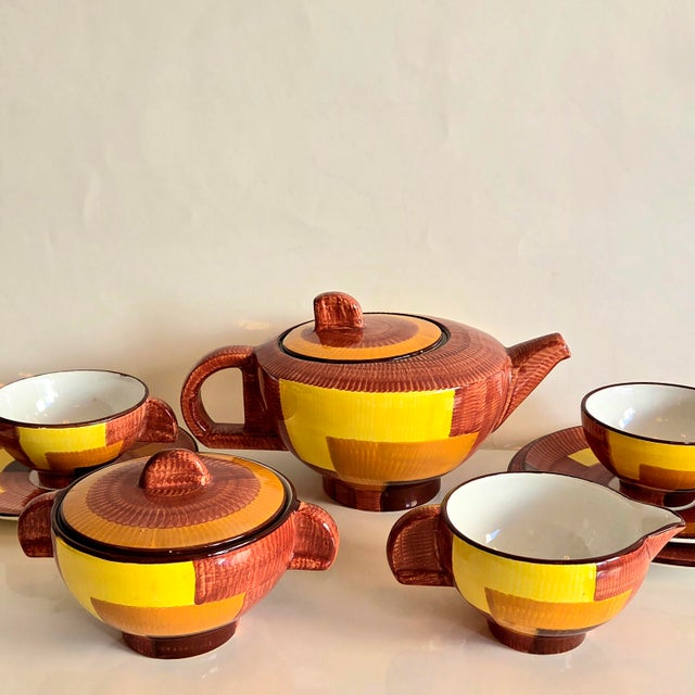 Coffee Service by Eva Stricker-Zeisel for Schramberg, 1929, Set of 11 For Sale - Image 17 of 17