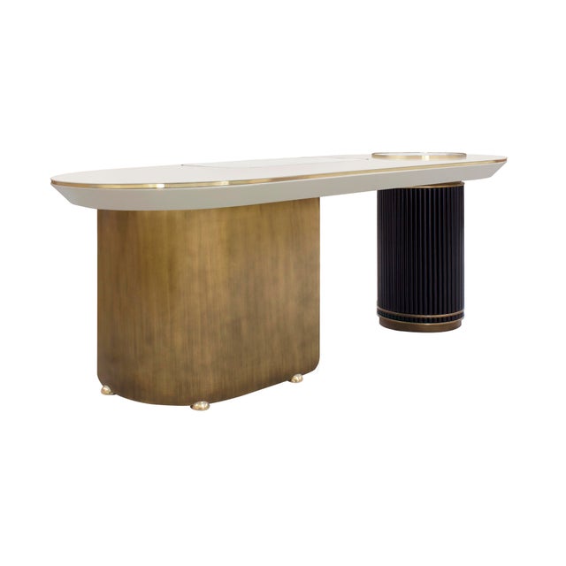 Metal Arizona Desk by Porus Studio For Sale - Image 7 of 13