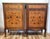 French Pair Antique French Louis XV Style Inlaid & Sienna Marble Chest Commodes Signed For Sale - Image 3 of 18