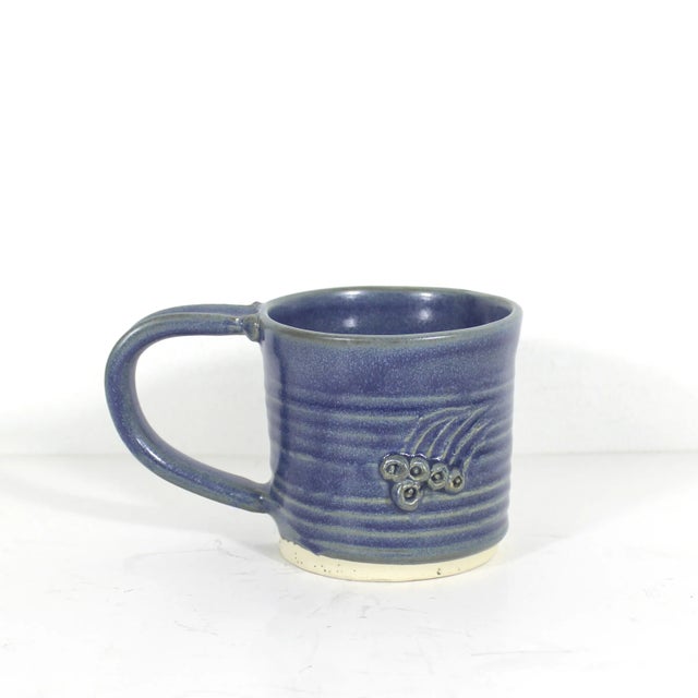 Vintage Signed Studio Pottery Coffee Mug For Sale - Image 4 of 8