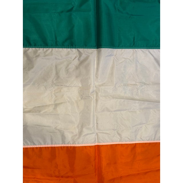 Late 20th Century Vintage Irish Flag For Sale - Image 4 of 4