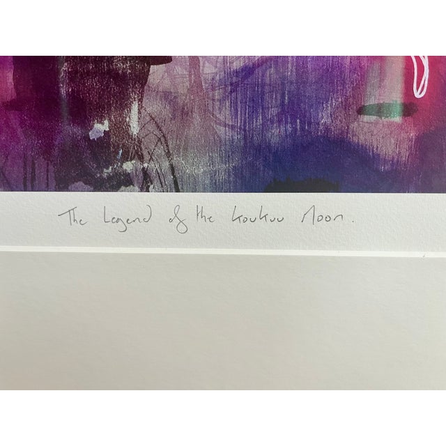 "The Legend of Koukuu Moon", Rare Hand Signed Limited Edition 46/50 by Tom Lewis For Sale In Washington DC - Image 6 of 8