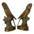 Vintage Solid Brass Bird Bookends – A Pair For Sale