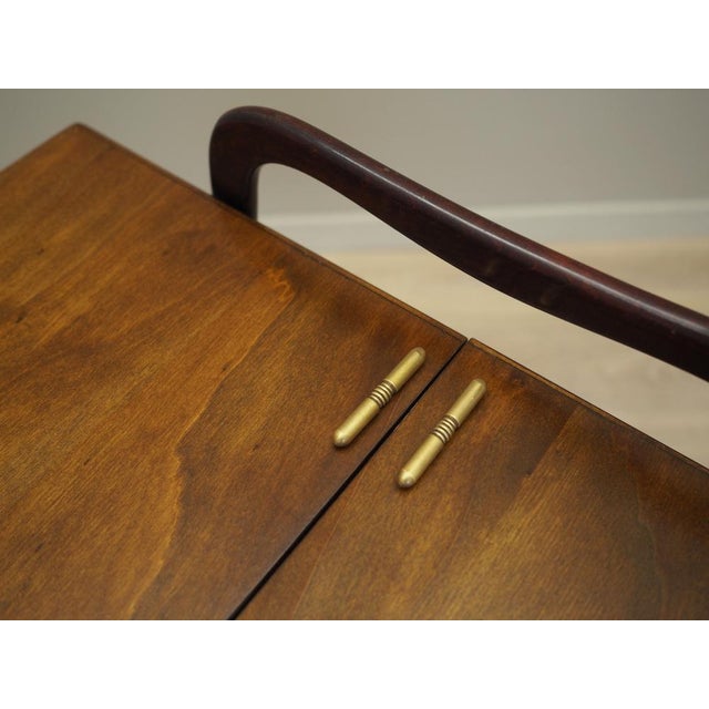 Vintage Walnut Sewing Table, 1970s For Sale - Image 16 of 18