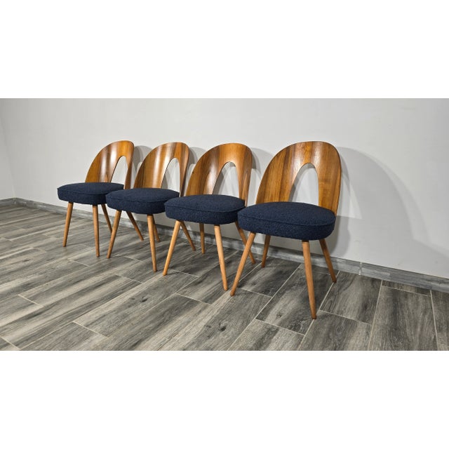 Dining Chairs by Antonin Suman, 1960s, Set of 4 For Sale - Image 10 of 12