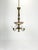 Swedish Grace Three-Arm Chandelier in Brass by Harald Notini Böhlmarks, 1930 For Sale - Image 9 of 9