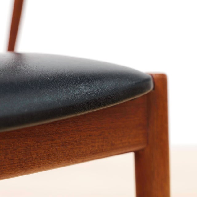 1960s Danish Modern Teak Armchair by Johannes Andersen For Sale - Image 10 of 12
