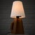 A rare table lamp, model 1646, produced by Steneby Hemslöjdsförening in Dals Långed, Sweden, in the 1940s. Crafted from...