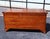 Brown Mid-20th Century American Colonial Revival Solid Wood Paneled Blanket Chest For Sale - Image 8 of 8