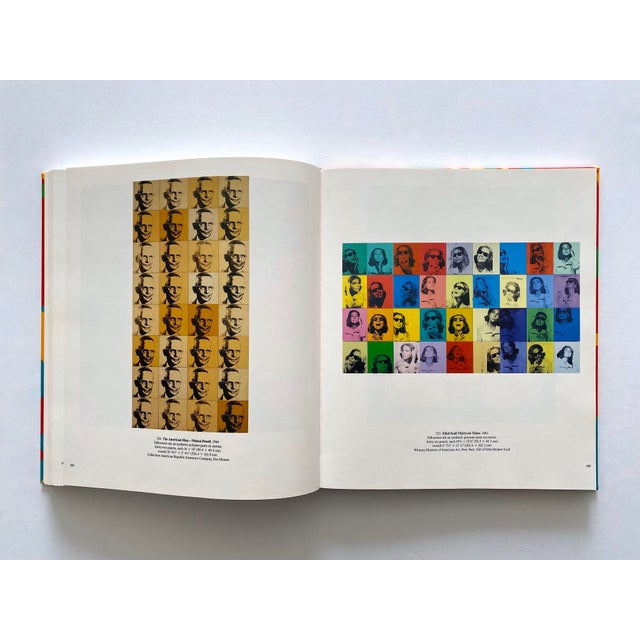 " Andy Warhol : A Retrospective " Vintage 1989 First Edition Lithograph Print Hardcover Landmark Exhibition Pop Art Book For Sale - Image 11 of 18
