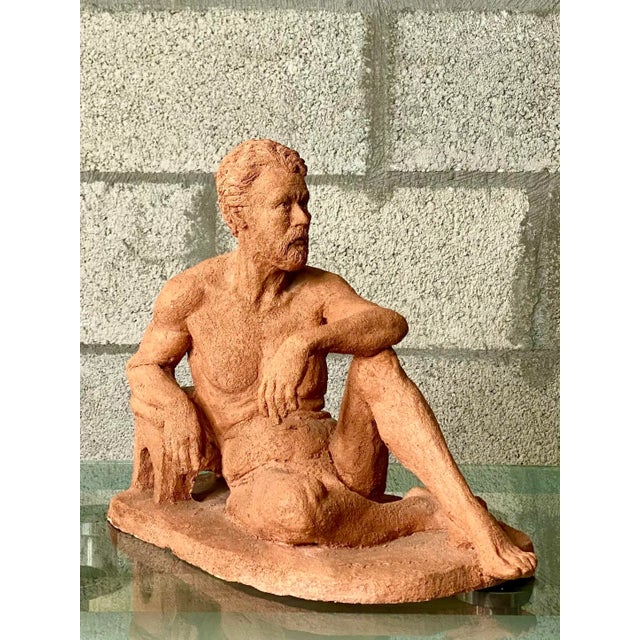 Vintage Expressionist Figural Sculpture For Sale - Image 9 of 12