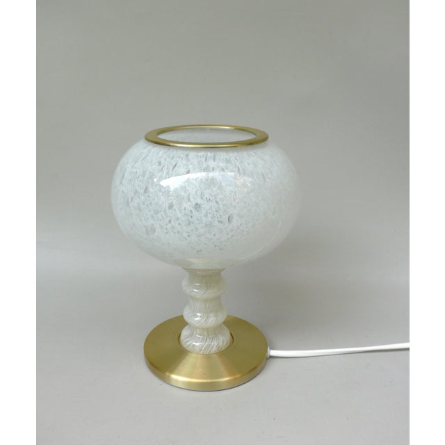 1960s Vintage Table Lamps with Glass Lampshades from Doria Leuchten, 1960s, Set of 2 For Sale - Image 5 of 18