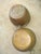 Vintage Large Hammered Brass With Foo Dog Handles Planter, A Pair For Sale - Image 9 of 10