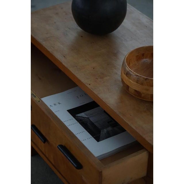 Scandinavian Art Deco Chest of Drawers in Birch, 1930s For Sale - Image 6 of 18