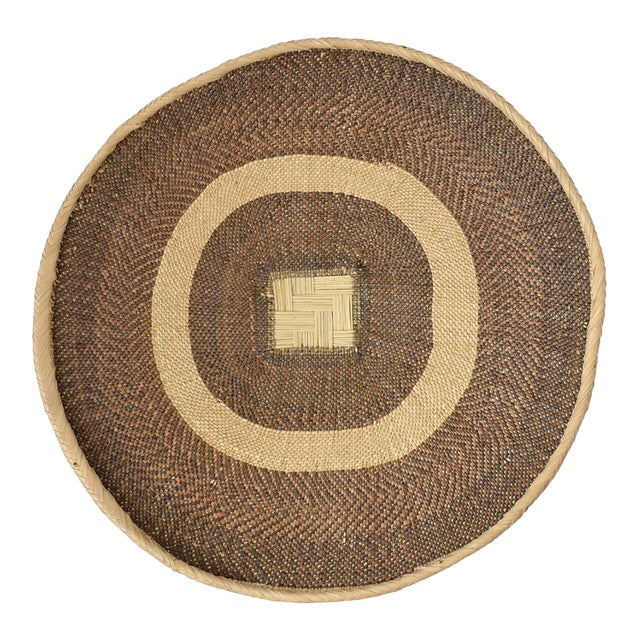 Early 20th Century Tonga Binga Basket 24 Inch For Sale