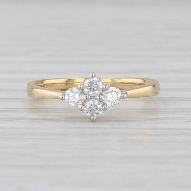 Gemstone Information: - Natural Diamonds - Total Carats - 0.28ctw Cut - Round Brilliant Color - G - H Clarity - I1 - I2...