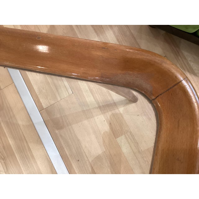 Brown Coffee Table in the style of Gio Ponti, 1950s For Sale - Image 8 of 11