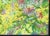 Paint Original Framed Vibrant 'Field of Flowers' Watercolor Painting For Sale - Image 7 of 15
