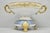 Early 20th Century Nippon Hand Painted Porcelain Blue Centerpiece Compote Bowl W/ Cottage & Geese For Sale In Philadelphia - Image 6 of 18