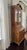 Trouvailles Furniture Inc. Late 20th Century Trouvailles Inc Burlwood Secretary Desk For Sale - Image 4 of 12