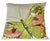 Vintage Silk Embroidered Butterfly Linen Pillow For Sale In Atlanta - Image 6 of 11