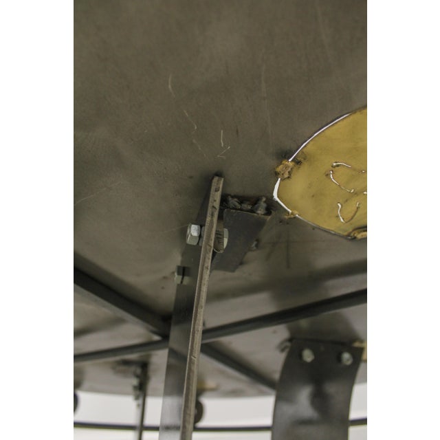 Paul Evans Inspired Modern Designed Brutalist Pub Table For Sale - Image 12 of 13