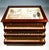 Elegant cutlery set made of solid silver for twelve people, consisting of 164 parts, in wooden showcase. Date of...