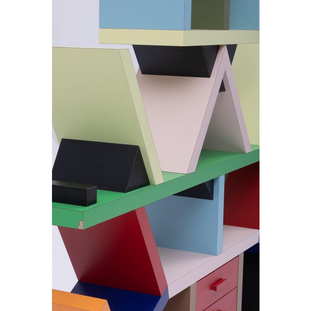 Ettore Sottsass Carlton Room Divider for Memphis Milano, 1981 - Original Vintage Example For Sale - Image 18 of 18