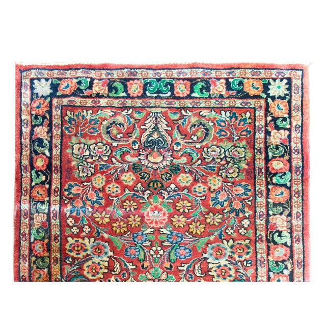 Early 20th Century Persian Sarouk Runner For Sale - Image 11 of 16