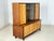 Vintage Bar Cabinet in Birch and Brass For Sale - Image 16 of 18