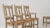 Mid 20th Century Vintage Belgian Oak Dining Chairs, Set of 4 For Sale - Image 5 of 12