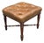 Regency Rosewood Leather Stool, 1825 For Sale