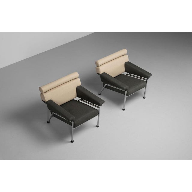 Easy Chairs by J.J.P Oud for Rotterdamse Spaarbank, Netherlands, 1960s, Set of 2 For Sale - Image 10 of 18