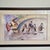 Lorenzo Castñeda 2011 "La Fiesta Vaquera" Framed Watercolor Painting Approximate Measurements: 39"w X 27"h Beautiful...