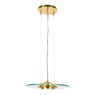Robert Sonneman for Kovacs Hanging or Suspended Glass Pendant Lamp For Sale