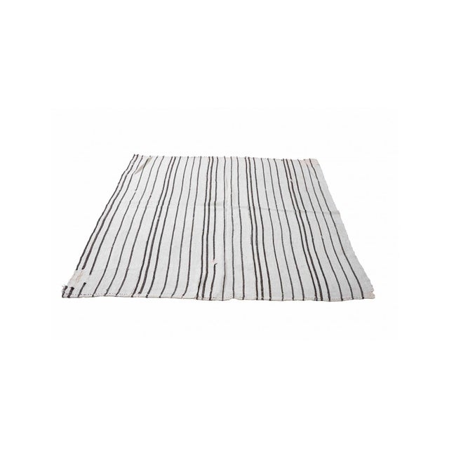 Handwoven vintage hemp kilim rug from Yozgat region of Turkey. Approximately 50-60 years old. In very good condition. Rare...