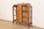 Art Deco Antique Art Deco Burl Wood Bookcase or Display Cabinet, Circa 1920s For Sale - Image 3 of 12