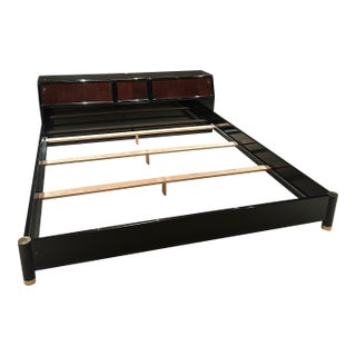 Vintage Henredon Scene Three King Size Bedframe For Sale