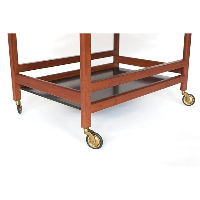 1960s Model 5370 Serving Trolley by Børge Mogensen For Sale - Image 5 of 6