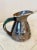 Brass Mid-Century Modern Mexican Los Castillo Silver and Malachite Pitcher / Jug For Sale - Image 8 of 10