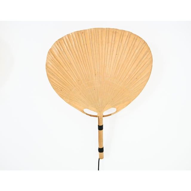 1970s Uchiwa Wall Lamps by Ingo Maurer for M Design, 1970s, Set of 2 For Sale - Image 5 of 14