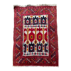 Vintage Small Vintage Rug Mat 2.7 x 3.7