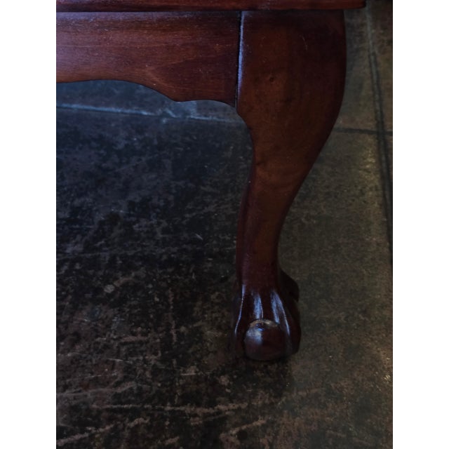 Antique 1900s Chippendale Carved Paw Foot Sideboard Colonial Island Mahogany For Sale In San Diego - Image 6 of 13