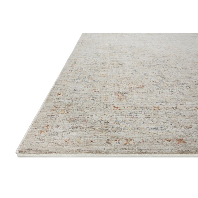 Traditional Amber Lewis x Loloi Honora Bone / Multi 6'-7" x 9'-2" Area Rug For Sale - Image 3 of 7