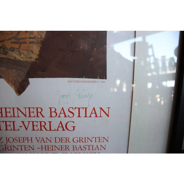 1970s Poster by Joseph Beuys for Prestel-Verlag, 1979 For Sale - Image 5 of 11